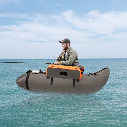 Inflatable Fishing Float Tube Portable Boat For Anglers