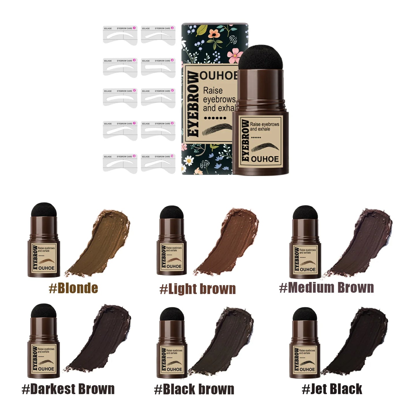 Chemica Seal Eyebrow Powder Stamp Waterproof Sweat Proof