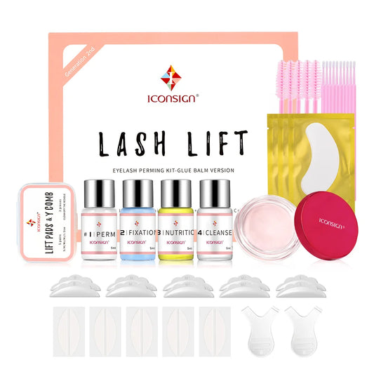 Glue Balm Lash Lift Kit Eyelash Curling Eye Lash