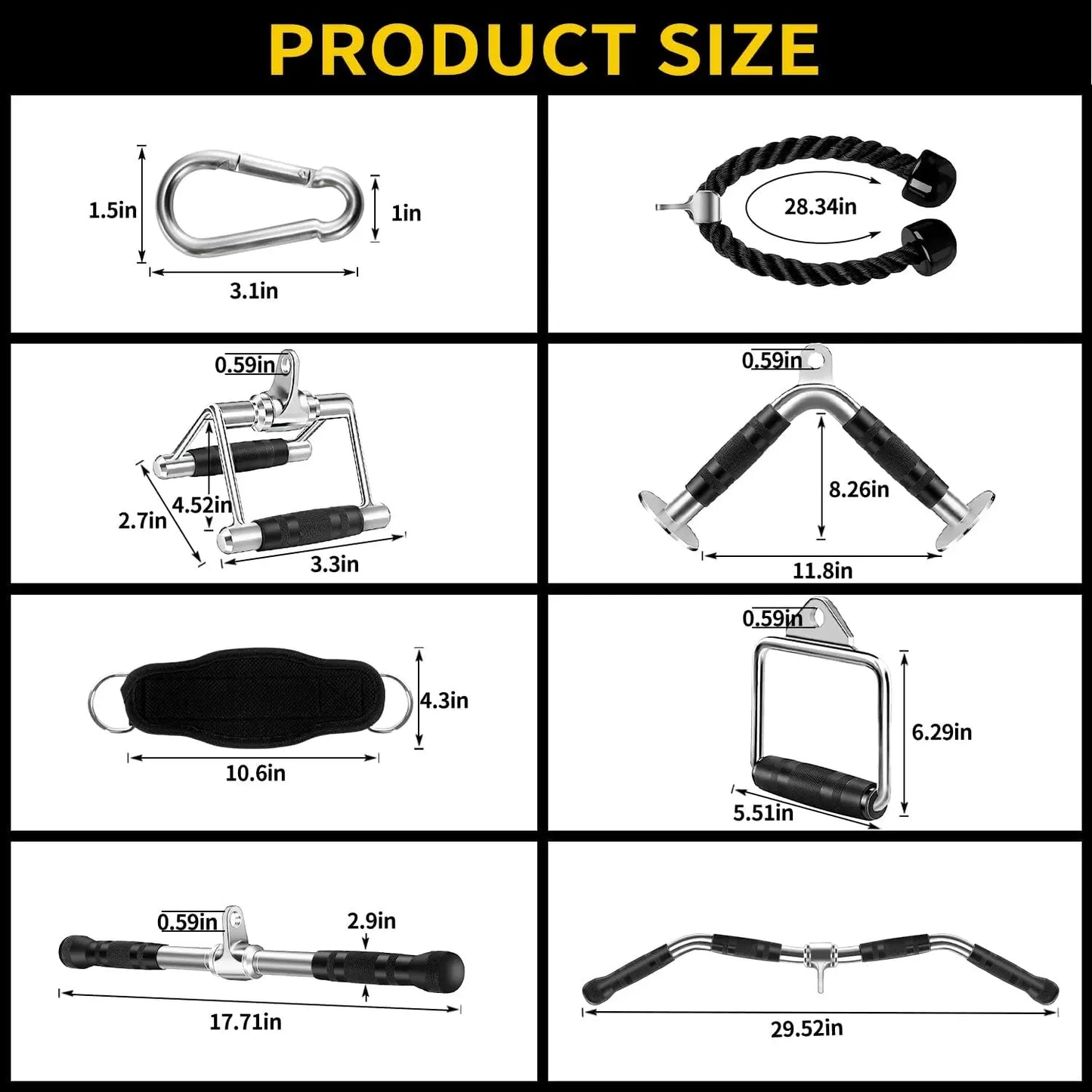 Cable Machine Attachments