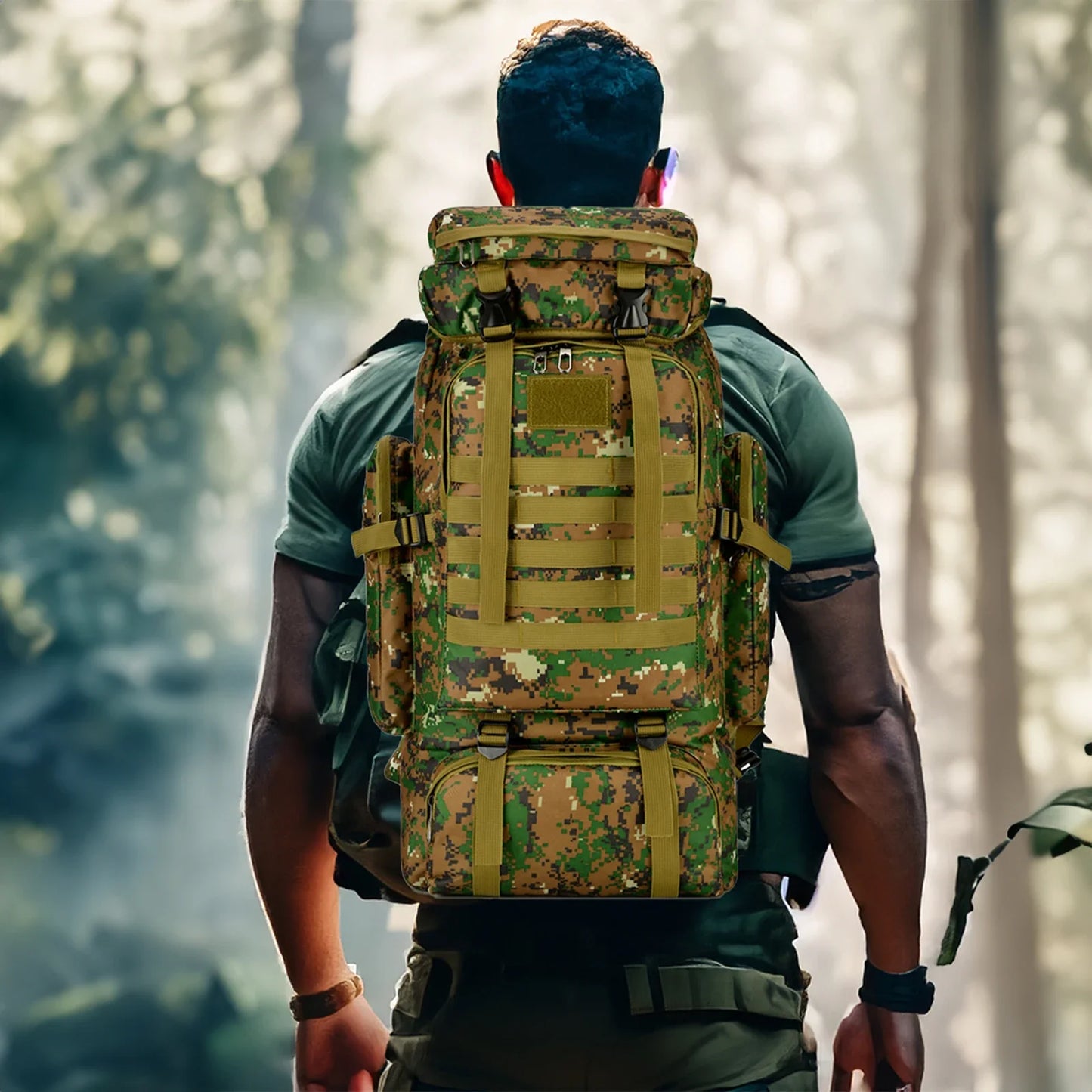 Mountaineering Backpack Softback Large Unisex Tactical Bag