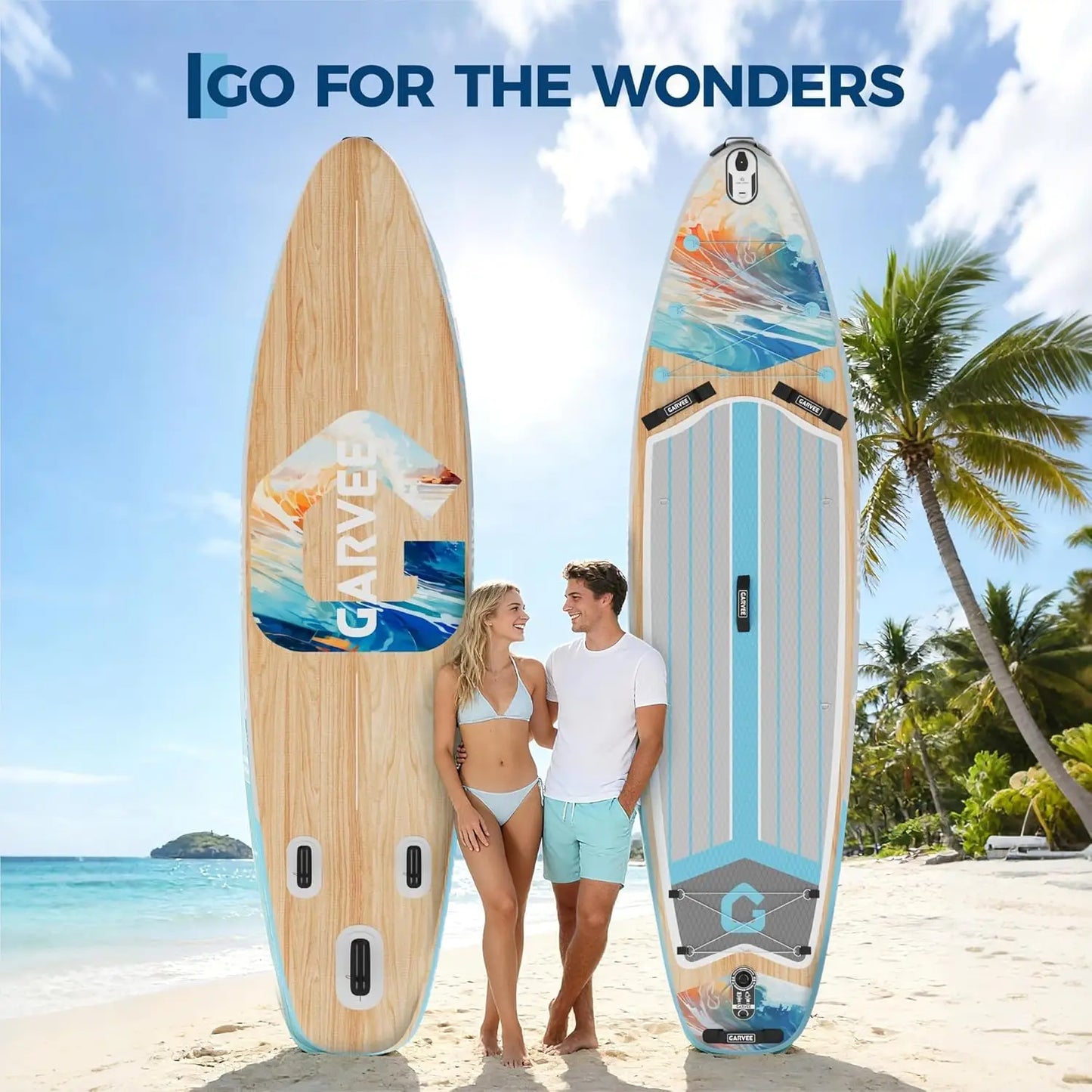 Inflatable Stand Up Paddle Board With Premium Accessories