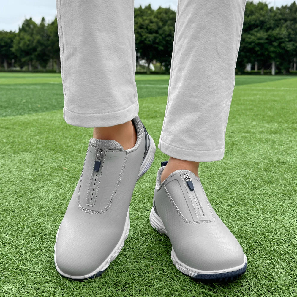 Men Golf Shoes Professional Performance Outdoor Footwear With Rubber Outsole