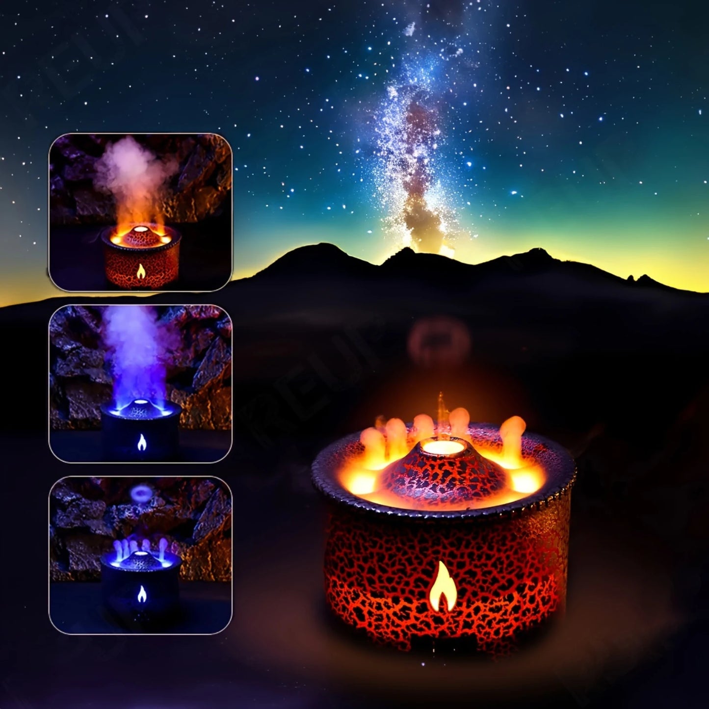 Volcanic Flame Diffuser