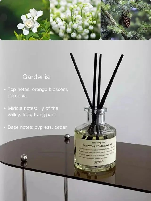 Fragrance Oil With Reed Diffuser Stick Home Room Air Freshener