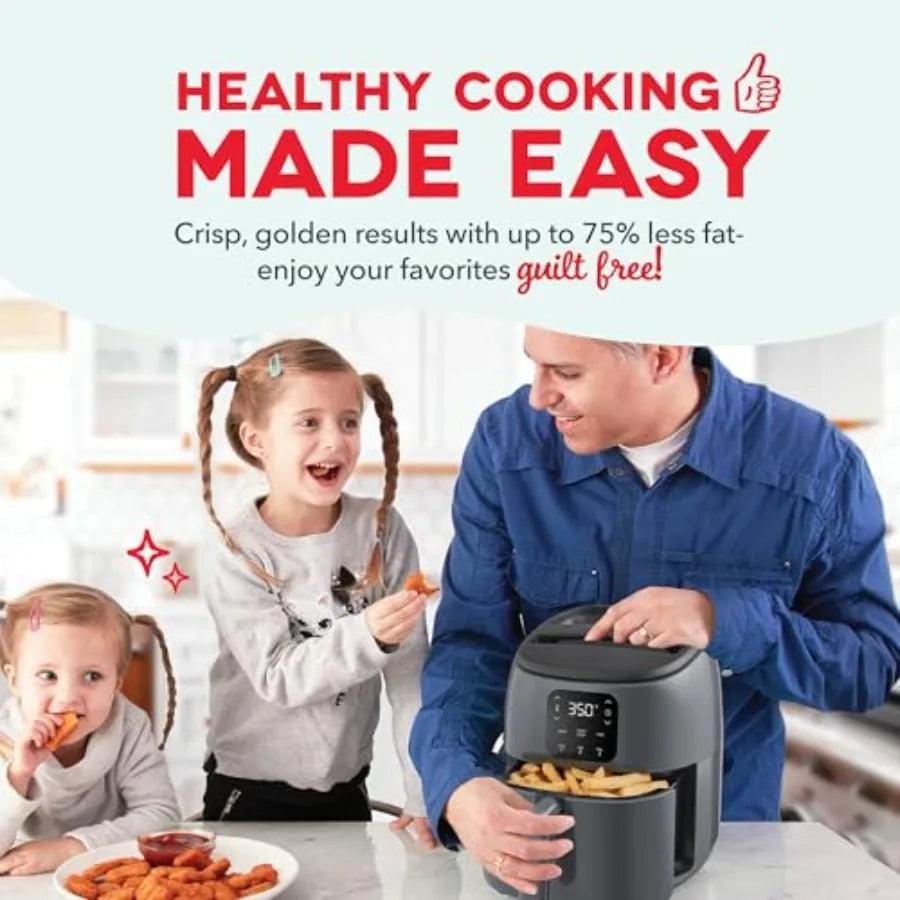 Compact Air Fryer For Fries And Nuggets Kitchen Gadget