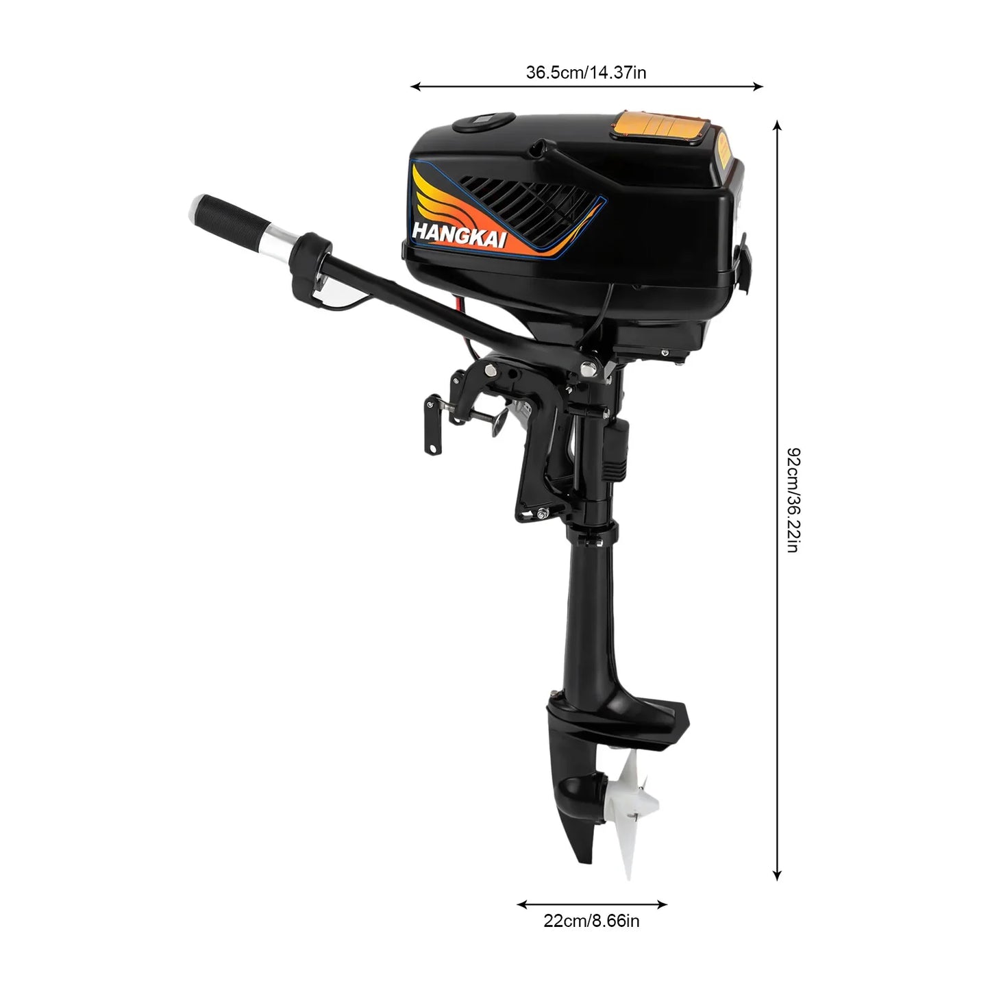 HangKai 48V Electric Outboard Trolling Motor for Boats High Performance