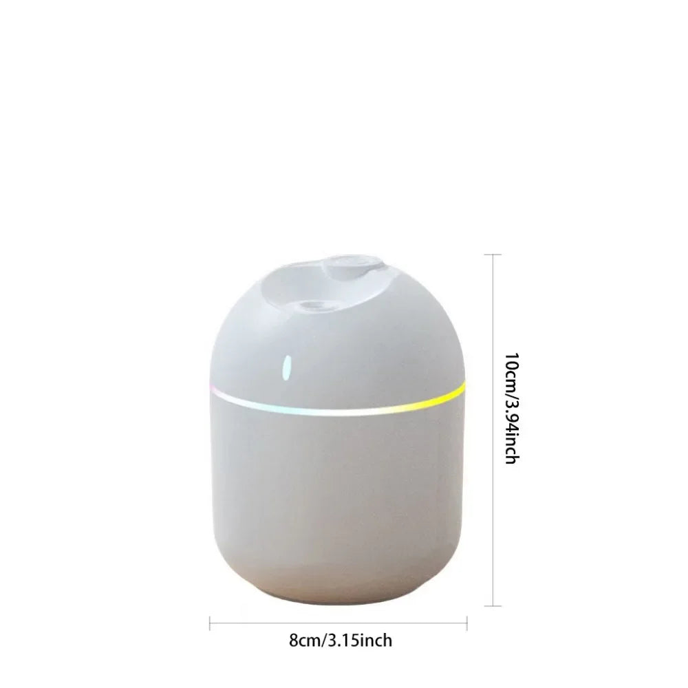 Air Humidifier With LED Night Light And Aroma Diffuser