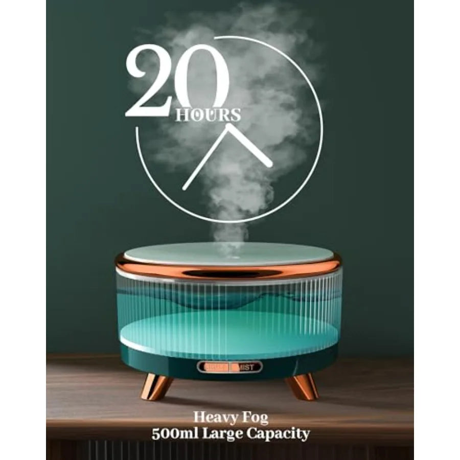 Essential Oil Diffuser For Home Large Room Use And Aromatherapy
