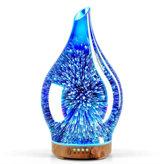 Oil Diffuser 3D Glass Aromatherapy Ultrasonic Humidifier