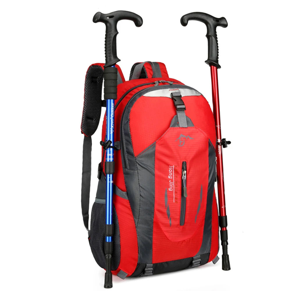 Polyester Fishing Backpack Unisex Breathable Large Capacity Wear Resistant