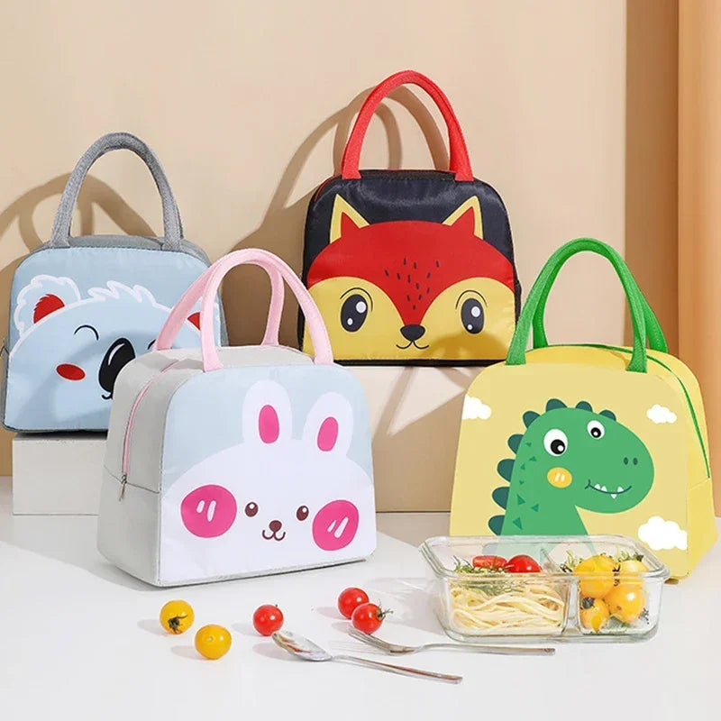 Cartoon Children's Lunch Bag Thermal Insulation Aluminum Film High Quality