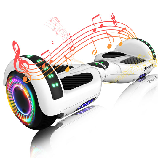 SIMATE All Terrain Hoverboard Bluetooth LED Lights With App Control