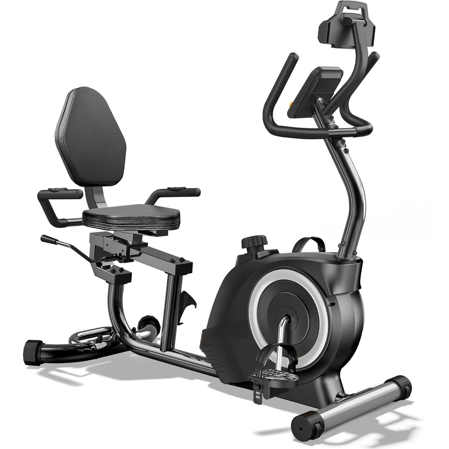 Quiet Recumbent Stationary Bike for Elderly and Adults