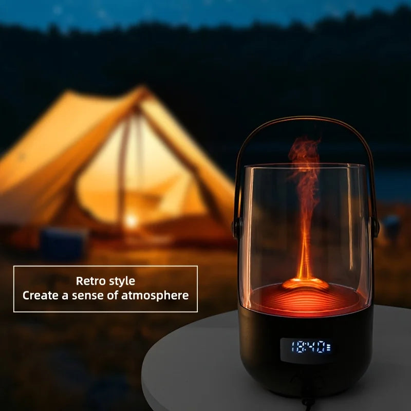 USB Aroma Humidifier With Night Light Timer Auto Shut Off
