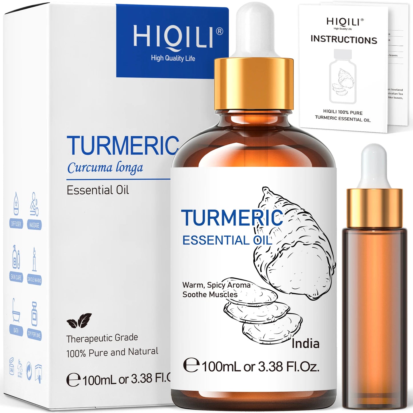 100ML Turmeric Essential Oils