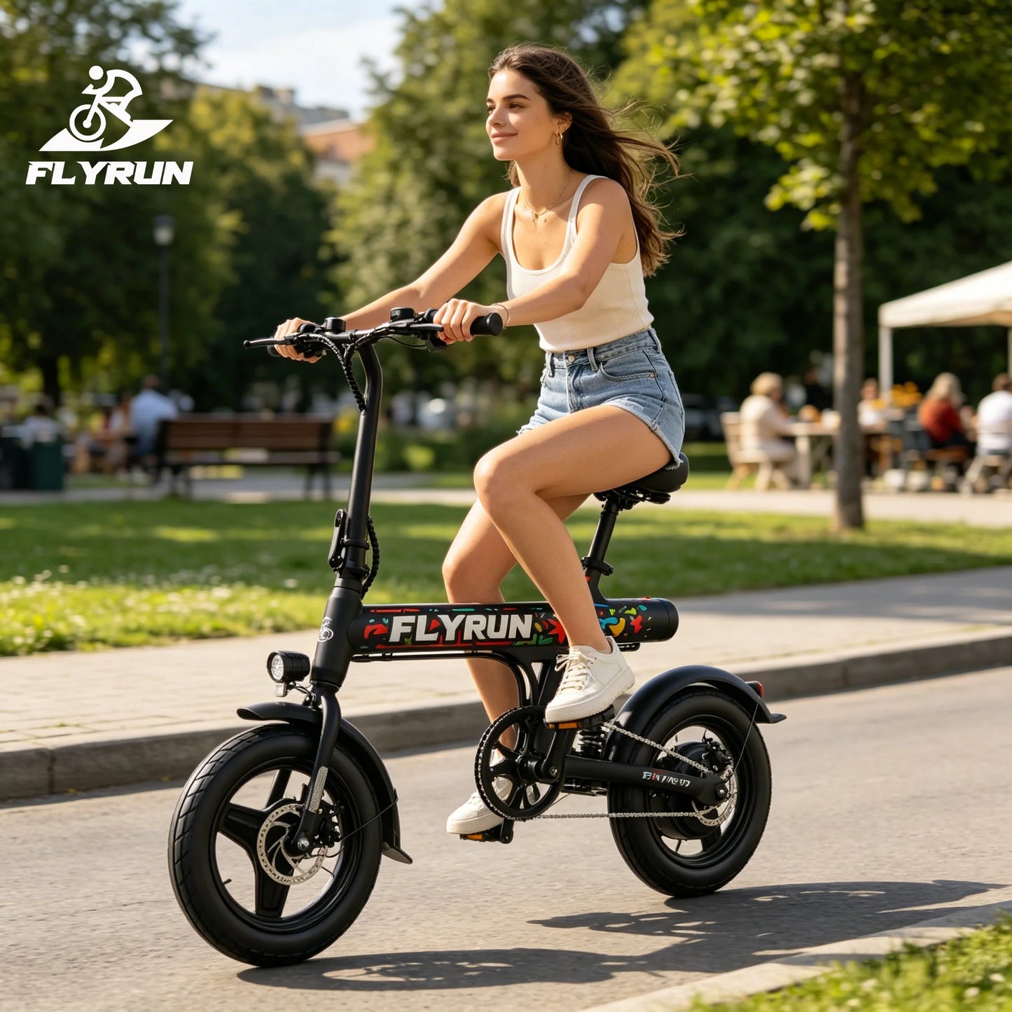 Flyrun NV14-ST Electric Bike 500W Peak Motor Road Bicycle