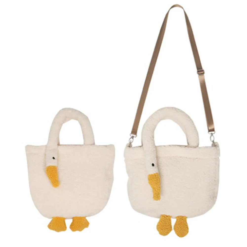Plush Female Tote Bags