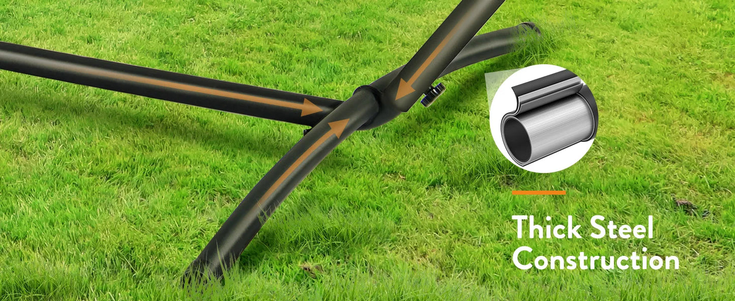 Gyroor Adjustable Stand Hammock Supports 600 Lb Capacity