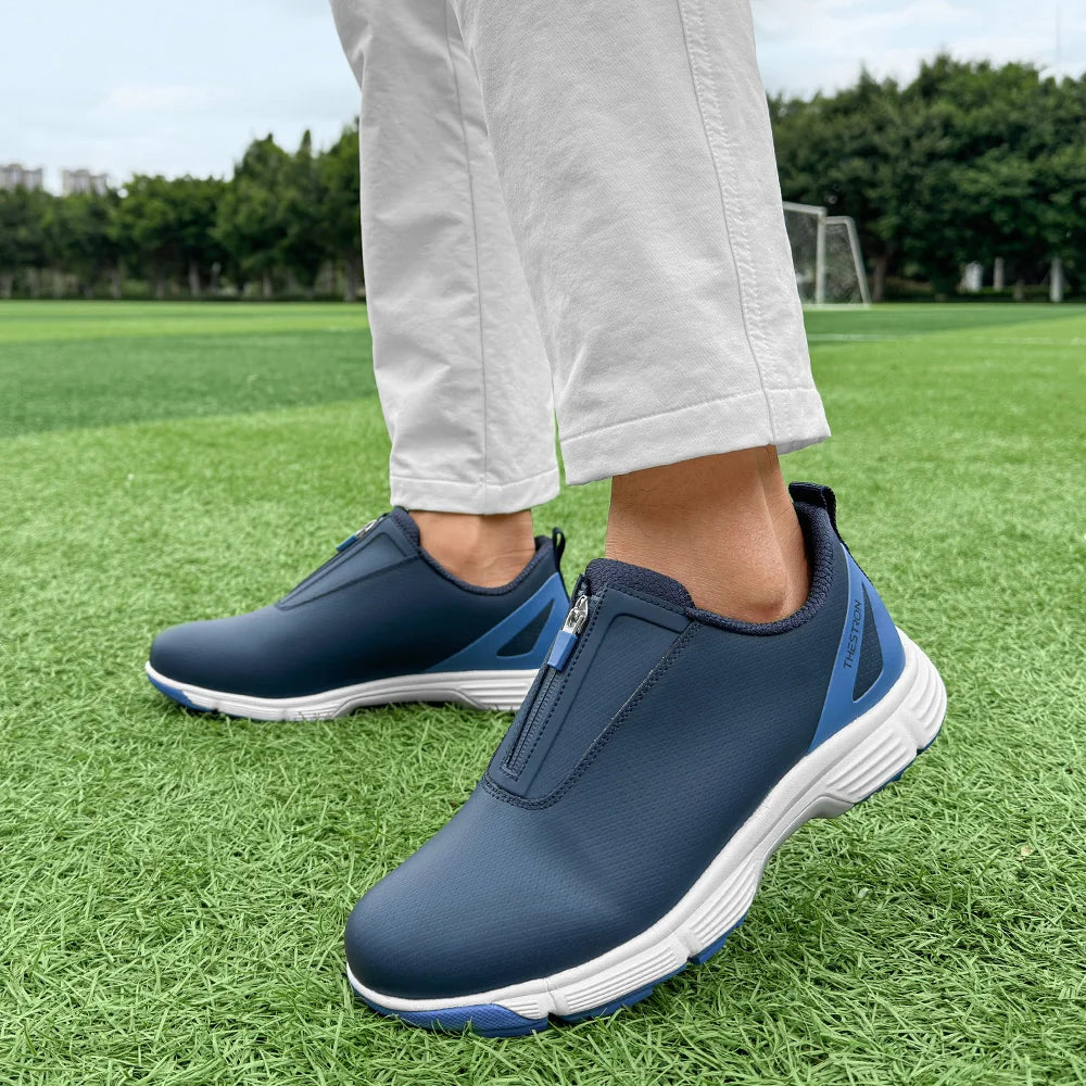 Men Golf Shoes Professional Performance Outdoor Footwear With Rubber Outsole