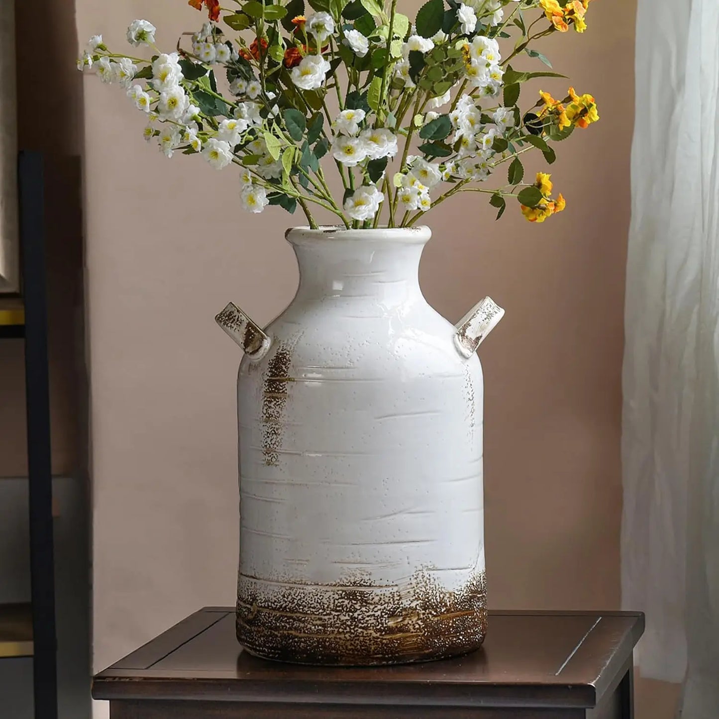 Ceramic Rustic Farmhouse Vase