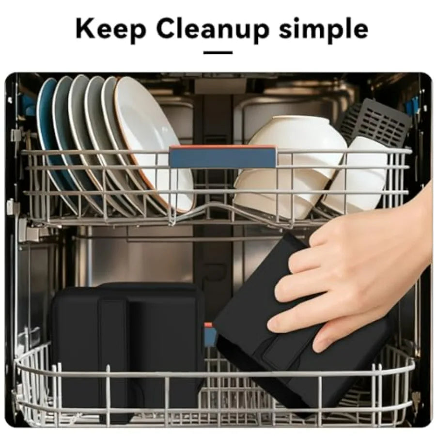 Dual Basket Air Fryer With Digital Touchscreen For Healthy Cooking