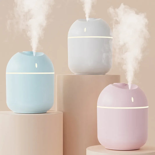 Air Humidifier With LED Night Light And Aroma Diffuser