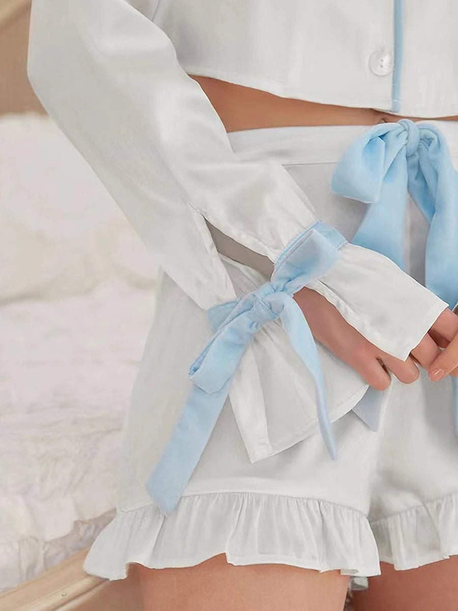 Women’s Satin Pajama Set