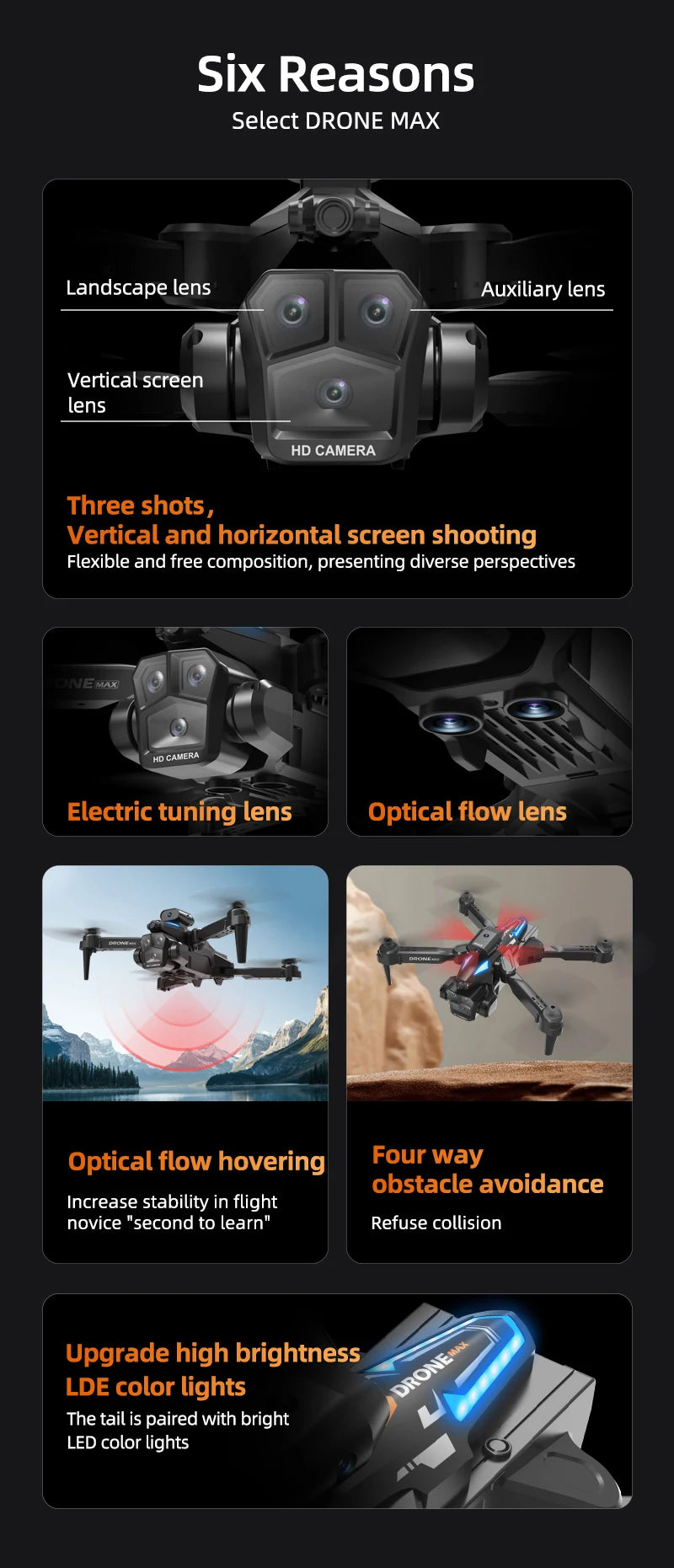 New C10 Drone HD Light App Controlled Aerial Camera