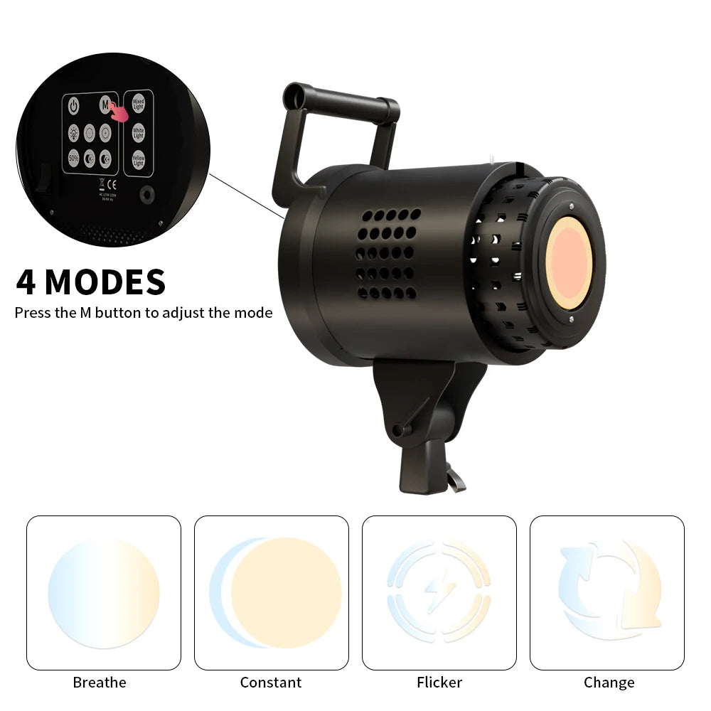 Globe Lantern Softbox Diffuser 65cm 115W Lighting For Film Video