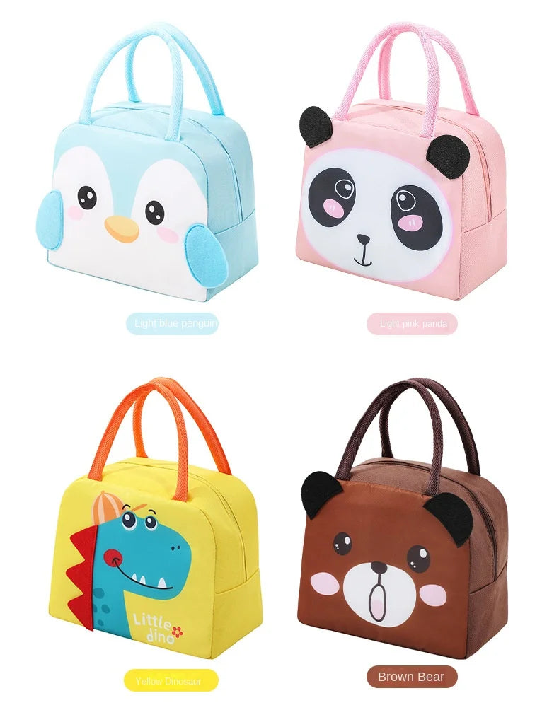 Cartoon Children's Lunch Bag Thermal Insulation Aluminum Film High Quality