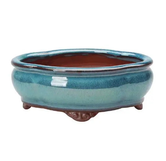 Ceramic Flower Pots With Drain Holes For Indoor Plants And Herbs