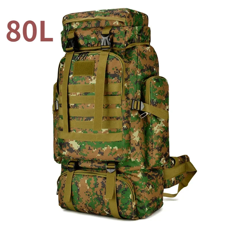 Mountaineering Backpack Softback Large Unisex Tactical Bag