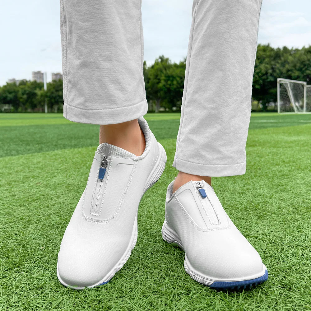 Men Golf Shoes Professional Performance Outdoor Footwear With Rubber Outsole