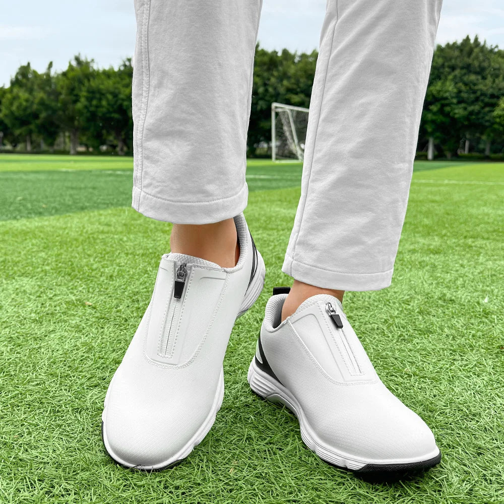 Men Golf Shoes Professional Performance Outdoor Footwear With Rubber Outsole