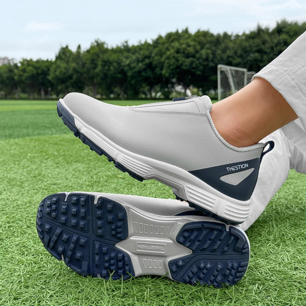 Men Golf Shoes Professional Performance Outdoor Footwear With Rubber Outsole