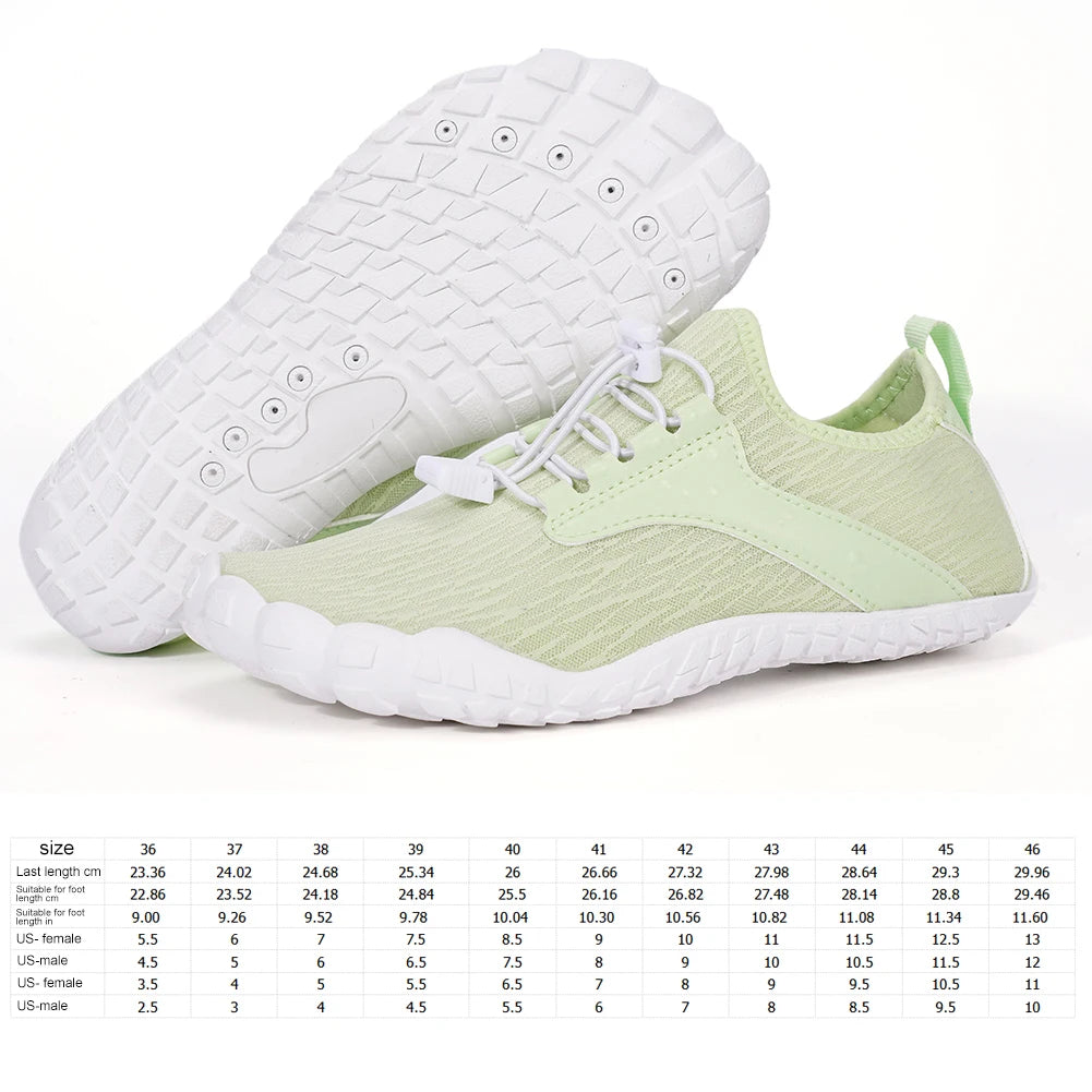 Unisex Water Shoes Mesh Swim Non Slip Wading Footwear