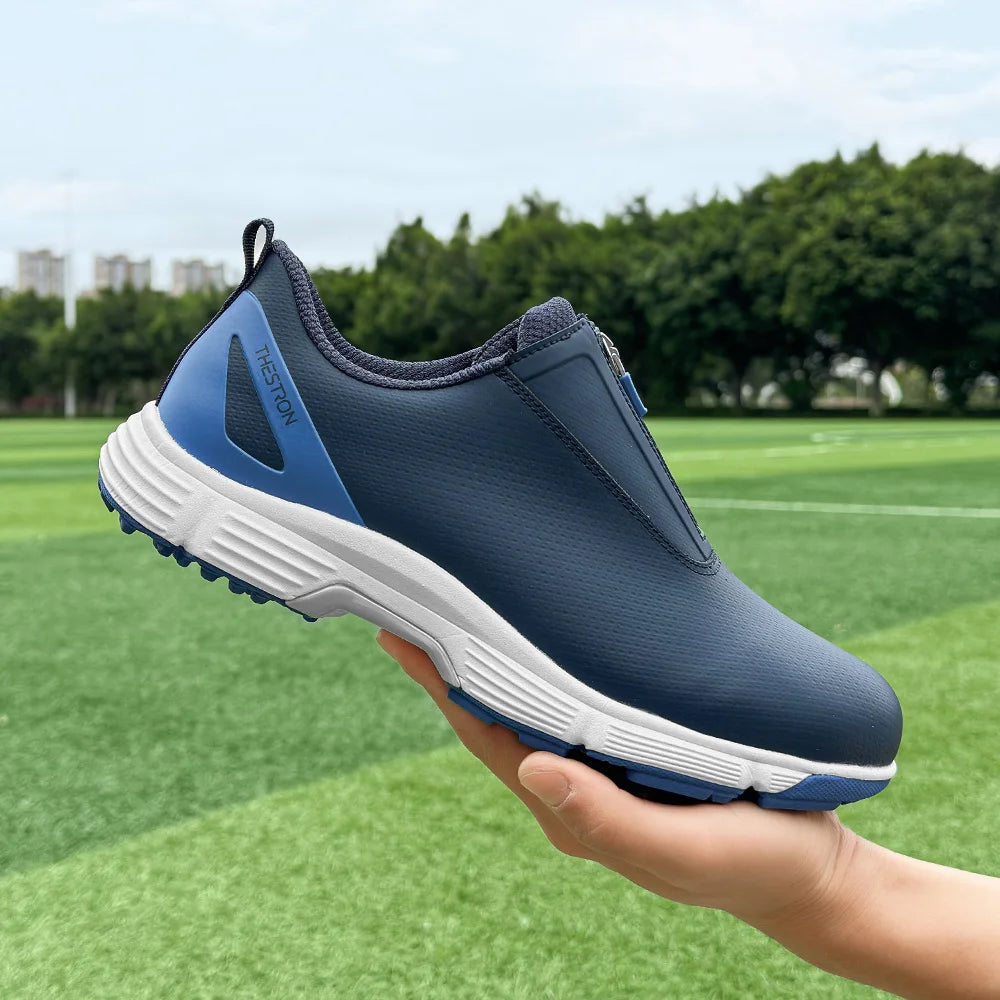 Men Golf Shoes Professional Performance Outdoor Footwear With Rubber Outsole