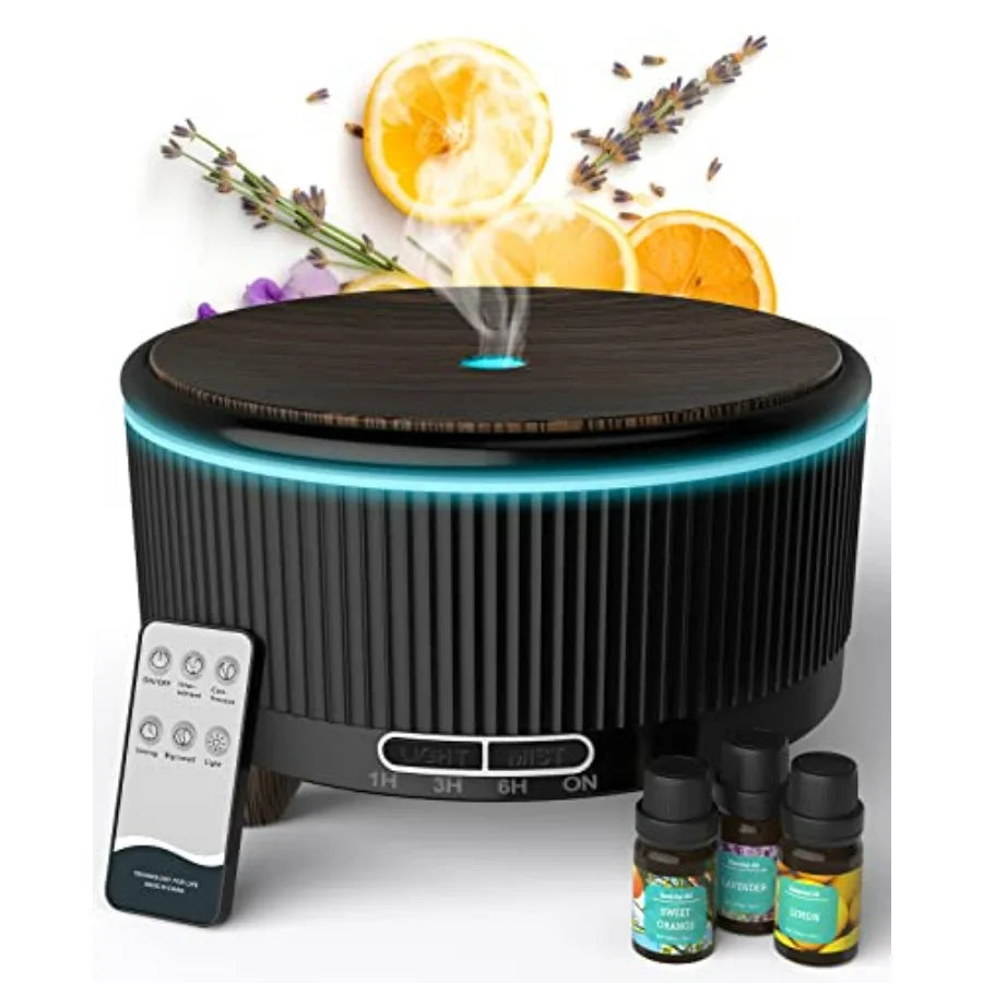 Essential Oil Diffuser For Home Large Room Use And Aromatherapy