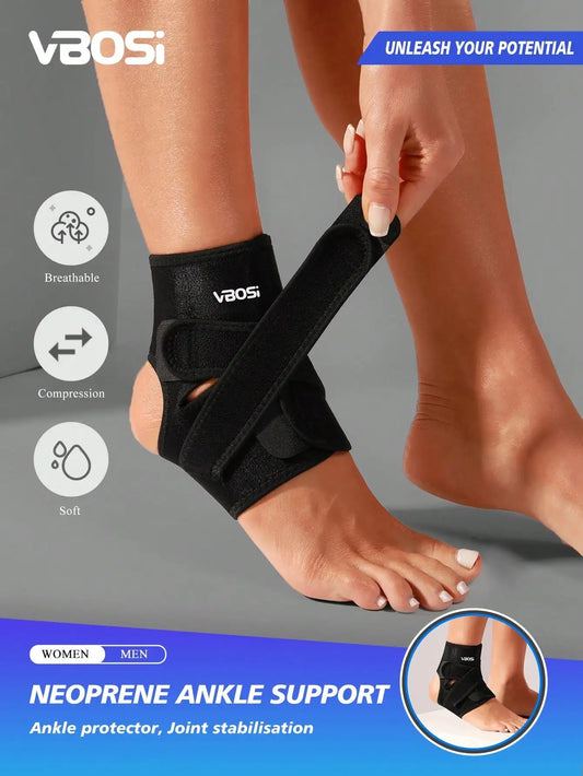 VBOSI Neoprene Adjustable Ankle Support For Women And Men