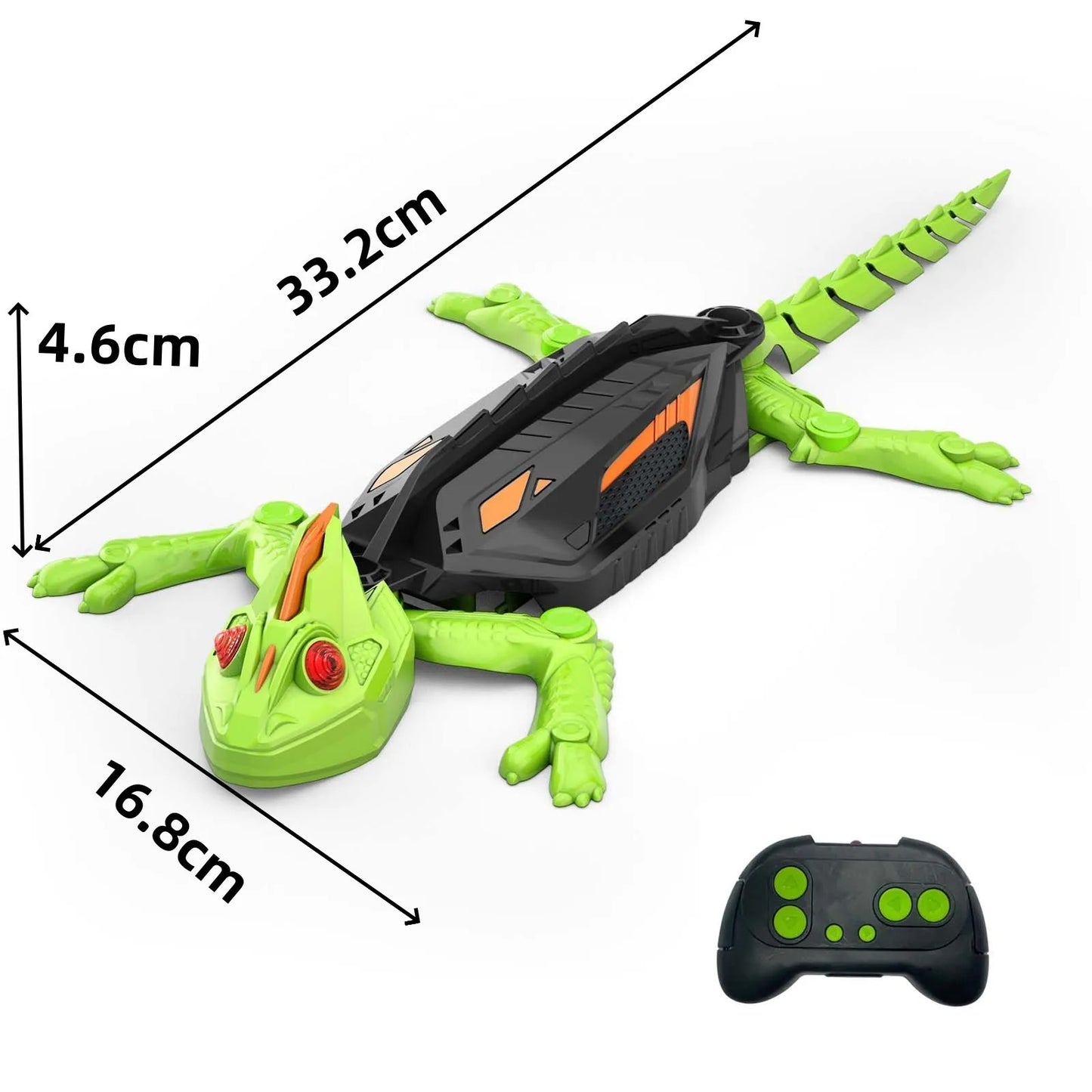 High-concerned Electric RC Wall Climbing Lizard Toy