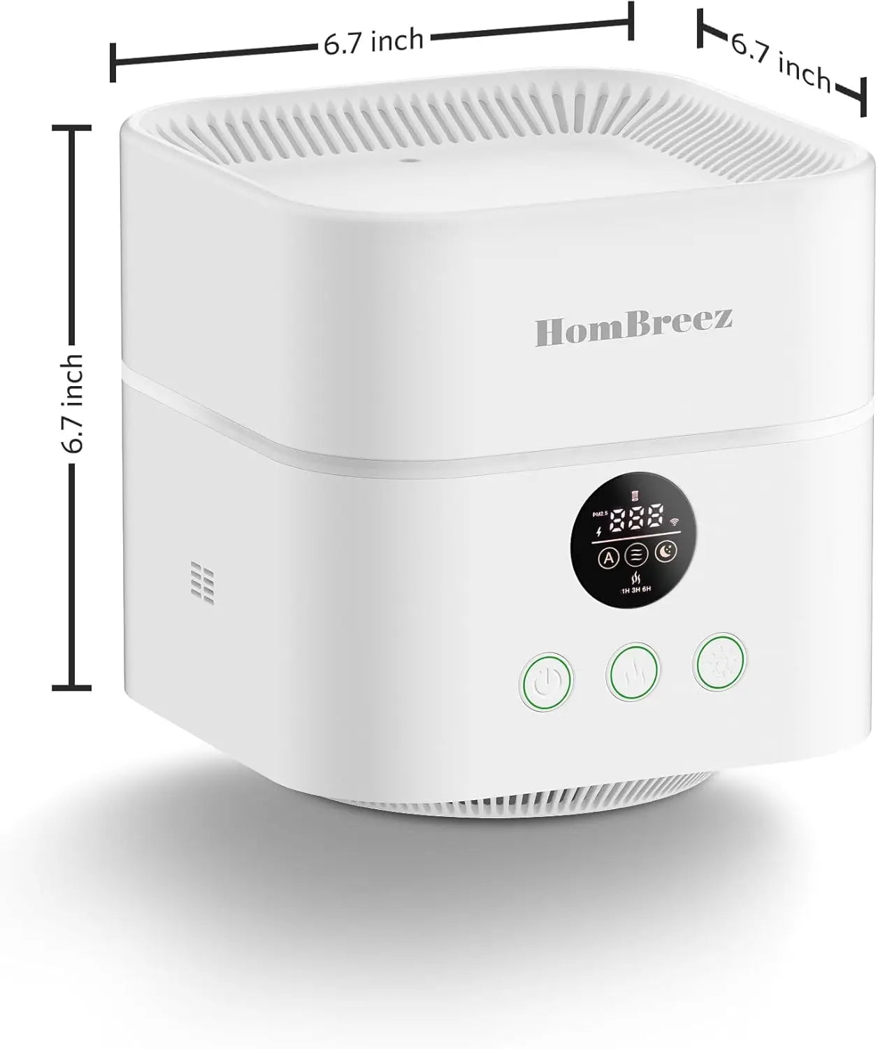 3 In 1 Air Purifier Humidifier Diffuser Bedroom H13 HEPA