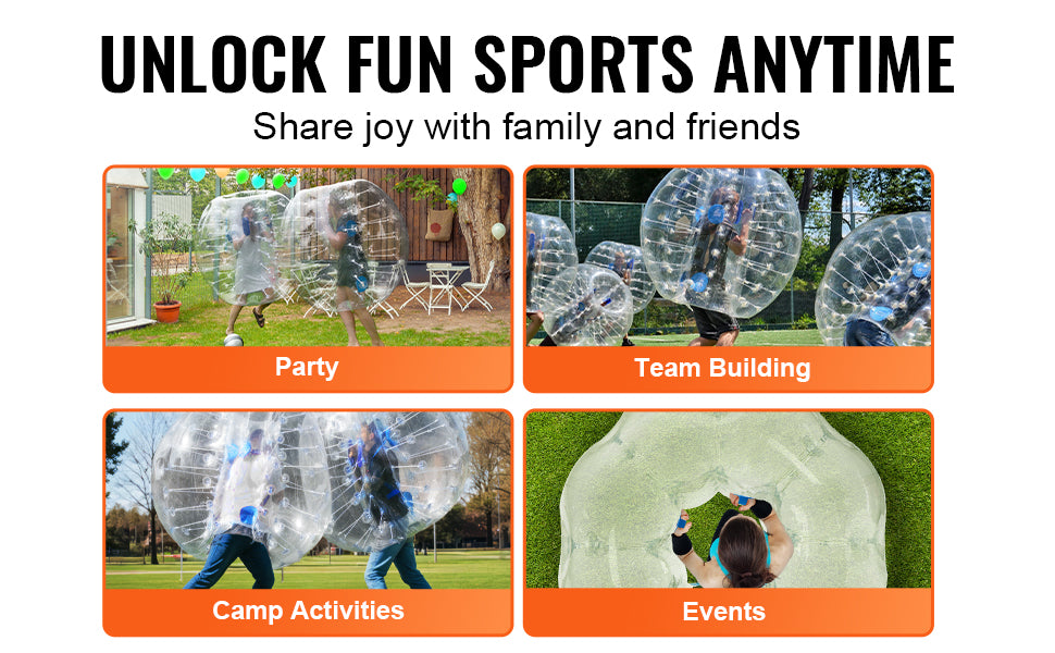 Inflatable Bumper Ball For Teens And Adults Bumper Bopper Toys